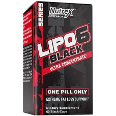 Nutrex Research Suplemento Termogênico Ultraconcentrado Lipo-6 Black (60 Cápsulas)